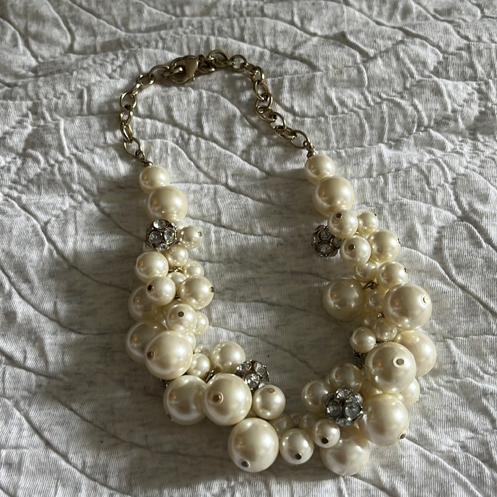 Pearl and Gem Necklace